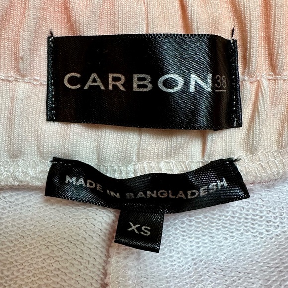 Carbon38 Tropical Palm Tree Sweatpants Pink & Orange Size XS - Picture 8 of 10